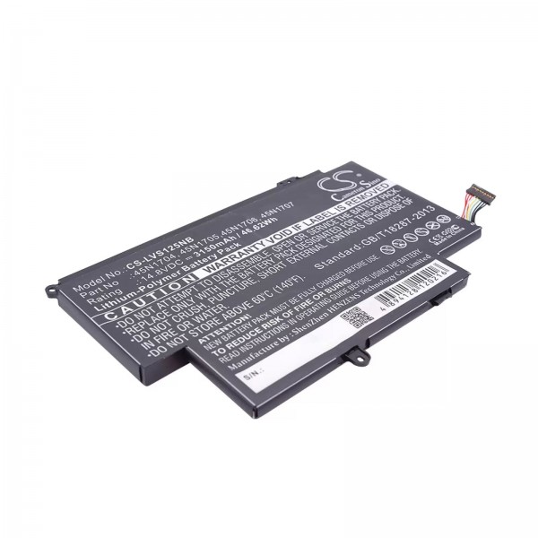 Akku für Laptop Lenovo ThinkPad Yoga S1 / Yoga 12 / Typ 45N1707 - 14,8V - 3150 mAh