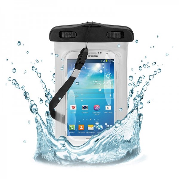 Beachbag für Smartphones bis 5,5" der wasser- und sanddichte Aufbewahrungsbeutel