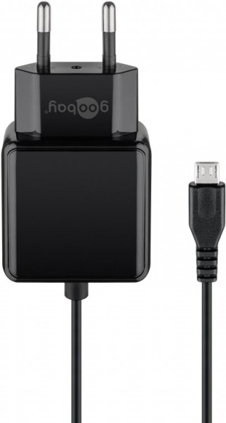 Goobay Mirco-USB Netzteil (15W) - universelles Ladegerät für viele Kleingeräte mit Mirco-USB Anschluss.