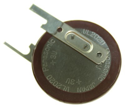 Stützakku passend für den Boso Blutdruckmesser LZ-RR Akku Panasonic Knopfzellenakku VL-2020/VCN stehend, Print 1/1 +/-