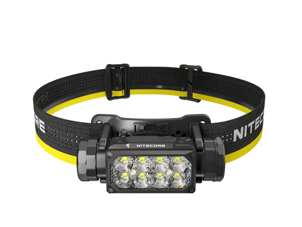 Nitecore HC65 UHE LED-Stirnleuchte, drei Lichtquellen, max. 2000 Lumen, inkl. 18650 Li-Ion 4000mAh Akku