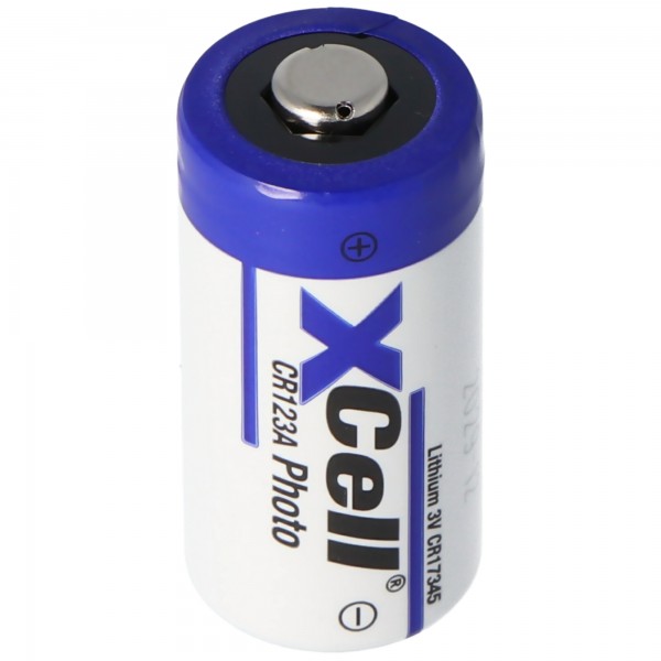 400 Stück Photobatterie CR123A Lithium Batterie 3 Volt max. 1550mAh, 34,5x17mm 19Gramm Lose Ware bulk