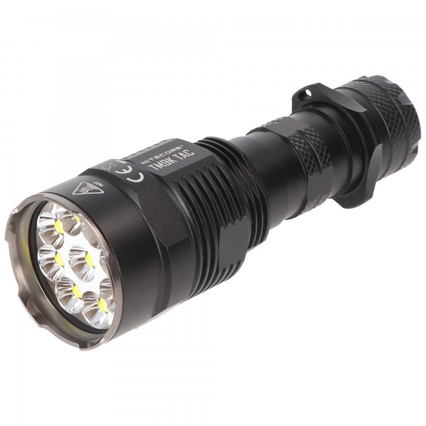 Nitecore TM9K TAC LED-Taschenlampe, 9800 Lumen, TurboReady, taktische Taschenlampe, inklusive 21700 5000mAh Li-Ion Akku