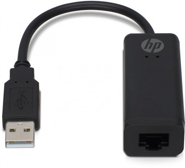 HP Netzwerk Adapter - USB-A auf RJ45-Buchse - Verbinden Sie Ihr Ultrabook mit einem kabelgebundenen lokalen Netzwerk